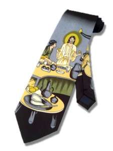 NEW JESUS NECK TIE LAST SUPPER CHRISTIAN CHRIST CHURCH  