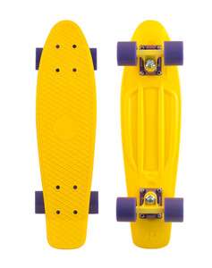 Penny Skateboards Yellow/Yellow/Purple Boards 22  