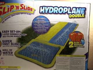   Slip N Slide Hydroplane Double W/ 2 Slide Blowup Boogie Boards  