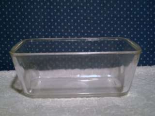 Westinghouse Clear Glass Refrigerator Dish Bottom  