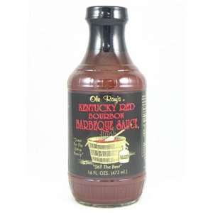 Ole Rays Kentucky Red Bourbon BBQ Sauce 1   16 Oz. Bottles  