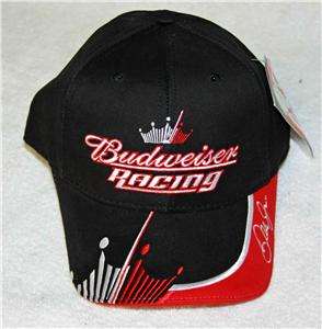 Budweiser Bud Racing Dale Earnhardt Jr #8 NASCAR Embroidered Hat Cap 