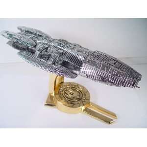    Battlestar Galactica Chrome Ship Comic Con Exclusive Toys & Games