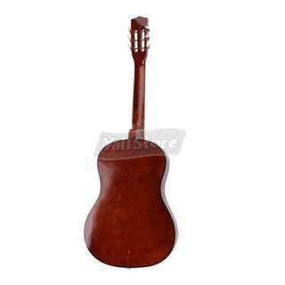 38 Coffee Acoustic Guitar 6 String + Pick  