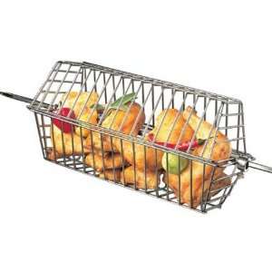   Rotisserie Stainless Hexagon Tumble Basket 50517 for Large Spit Patio