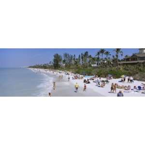  Tourists on the Beach, Naples Beach, Gulf of Mexico 