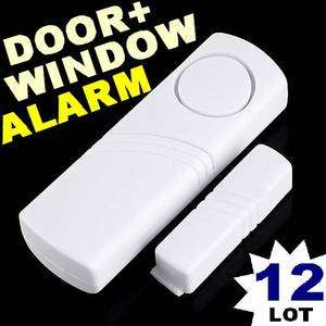 LOT WINDOW DOOR BURGLAR ALARMS SECURITY AUDIO SIREN+SYSTEM WARNING 
