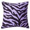 Zebra Print Bedding Collection   Lavender/Black  Target