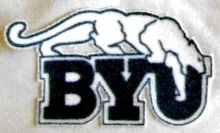 BYU Brigham Young Uni. 3 inch Lextra Iron On Logo Patch  