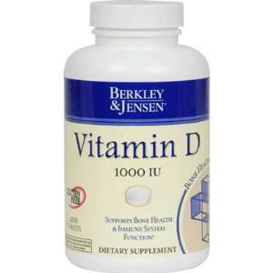 Berkley & Jensen Vitamin D /1000 IU / 400 Tablets