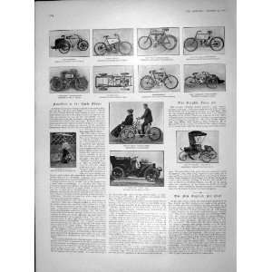  1902 PHOENIX TRIMO MOTOR TANDEM BICYCLE TONNEAU CANOPY 