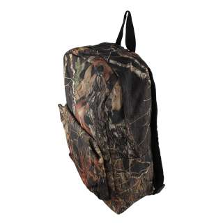 Deep Forest Camouflage Print Backpack Book Bag Camo  