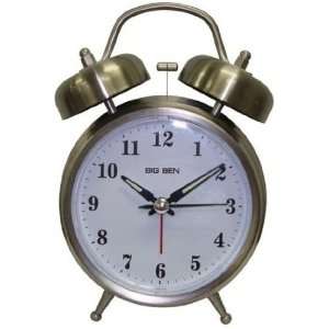  Big Ben 4 1/2 Twin Bell Alarm clock Health & Personal 