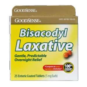  Good Sense Laxative Tablets Bisacodyl 5 Mg Case Pack 36 