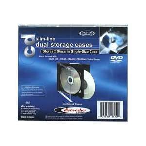  DISCWASHER 1157 Dual Sided CD Jewel Cases Electronics