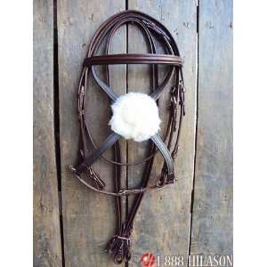   Figure 8 Fancy English Bridle With Reins 421