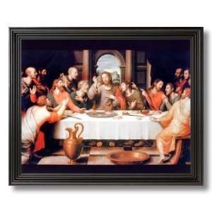  The Last Supper Jesus Christ Religious Home Decor Wall Picture Black 