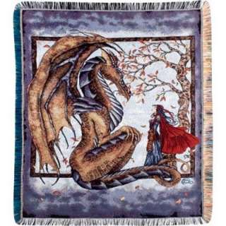  Amy Brown Encounter Throw Blanket 60x48