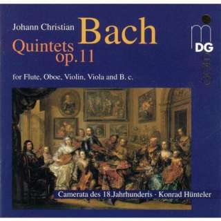 Johann Christian Bach Quintets, Op. 11 (Mix Album).Opens in a new 