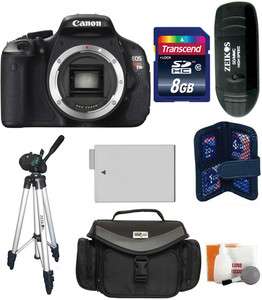 Canon EOS Rebel T3i Digital Camera (Body) + 8 GB Tripod Kit 