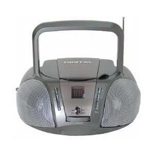   Portable Cd Player Boombox with Am/fm Radio  Players & Accessories