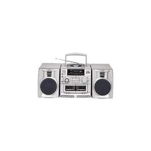   CADW235 3 Piece CD/ Double Cassette Boombox  Players & Accessories