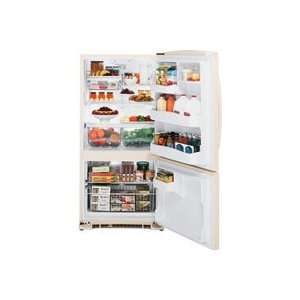 cu. ft. Bottom Freezer Refrigerator with 4 Glass Shelves Gallon Door 