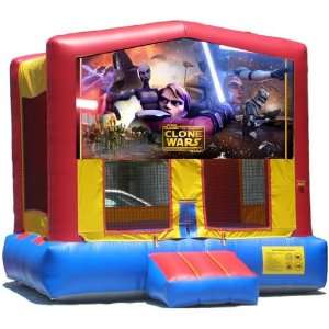  Star Wars Bounce House Inflatable Jumper Art Panel Theme 