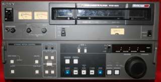   PVW 2650 BETACAM SP PROFESSIONAL VIDEO CASSETTE PLAYER/EDITOR S/N 2041