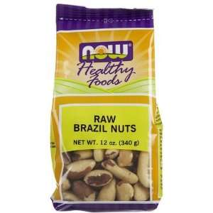  NOW Foods Raw Brazil Nuts 12 oz (Quantity of 4) Health 
