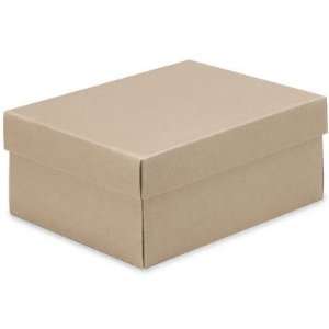  9 x 7 x 4 Kraft Shoe Boxes