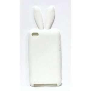  White Bunny Rabbit Design Soft Silicone Case for Apple Ipod 