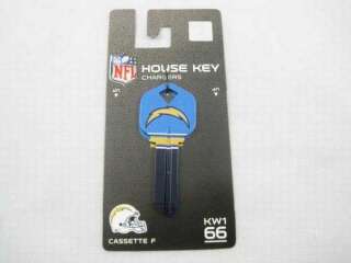 NFL San Diego CHARGERS Licensed Blank KW1 66 Key  