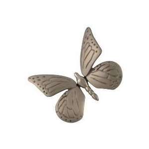 Butterfly Door Knocker Nickel Silver