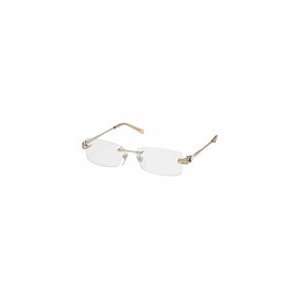  BVLGARI BV 2069B 102 PALLADIUM RIMLESS BULGARI EYEGLASSES 