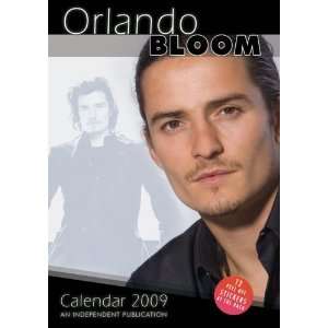   Orlando Bloom Mini Poster 2009 Calendar with Stickers