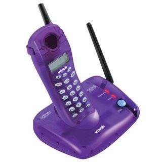 VTech 9123 900 MHz Cordless Phone with Caller ID (Purple)