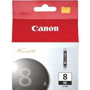  CLI 8 Black ChromaLife 100 Dye Ink Cartridge for Canon 