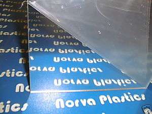 ACRYLIC CLEAR MIRROR 1/4 THICK 48 x 96 SHEET  