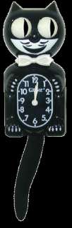 Kit Cat Clock Original Black Kat Wall Klock Pendulum 0090132000016 