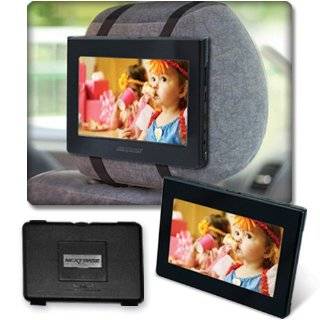 Dual Screen Dual Portable DVD Players with Headrest Mount for all cars 