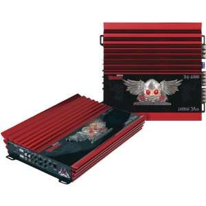 2400 Candy Apple Red Amplifier (2,400W; 4 Ch) (Amplifiers, Equalizers 