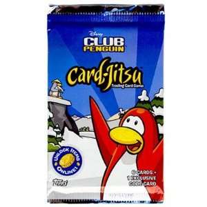   Club Penguin Trading Card Game Card Jitsu Booster Pack Toys & Games