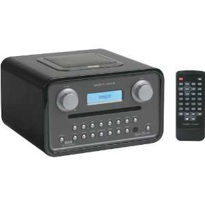    Tangent Cinque CD Player and AM/FM Clock Radio   Black Electronics