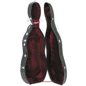  Heritage Sport Mobile Cello Case Black 4/4 Size Musical 
