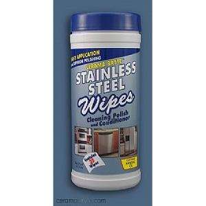  Cerama Bryte Stainless Steel Cleaning Polish Wipes 