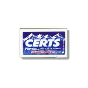 Certs Powerful Mints With Retsyn Crystals   Peppermint 50 Mints