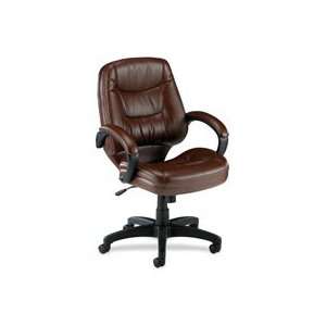  Lorell Products   Managerial Mid Back Chair, 26 1/2x28 1 