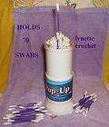 deluxe large q tip pop up dispenser cott on swab