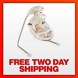 NEW & SEALED Fisher Price Cradle n Swing, My Little Lamb   Music with 